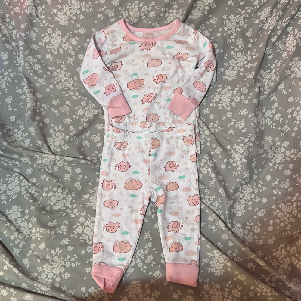 Elephant and cloud PJs